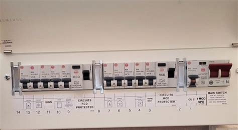 electrical fuse box replacement cost|consumer unit cost and fitted.